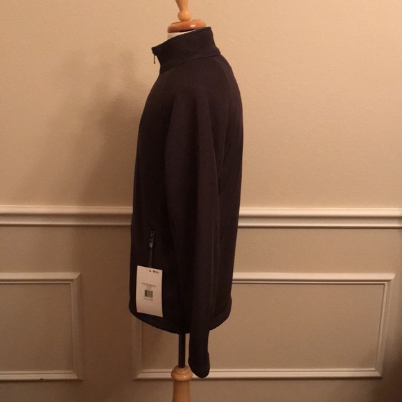 Spyder Men’s Alloy Full Zip Mid-weight Core Sweater- Peat- Med - Picture 4 of 12